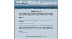 Desktop Screenshot of interfaithmarriage.org.uk