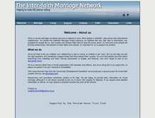 Tablet Screenshot of interfaithmarriage.org.uk